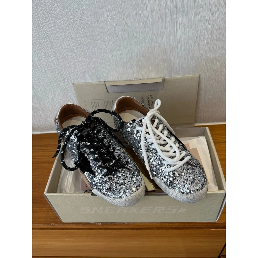 *** GGDBรองเท้าสกปรกขนาดเล็ก 2025 การจับคู่สีล่าสุดสไตล์ใหม่สุภาพสตรีรองเท้าลําลองรองเท้าผ้าใบ GGDB 