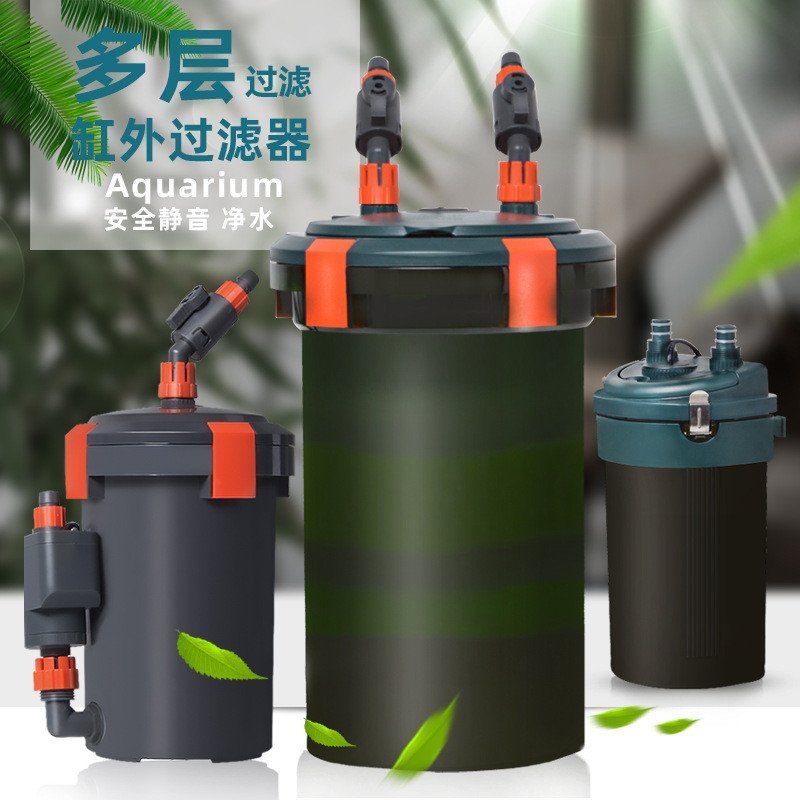 Xilong ถังกรองถังหญ้าภายนอกเงียบถังปลา Aquarium กรองกรองปั๊ม XL802D803D804D 5WL0