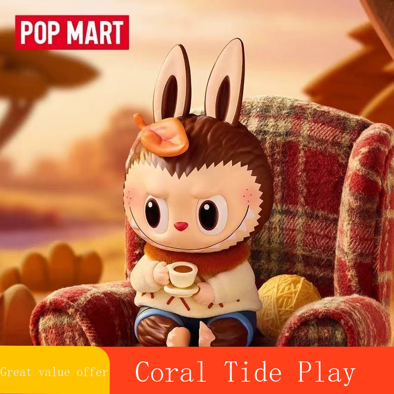 POPMART POPMART POPMART ZIMOMO Warm Sweater Figure Hanging Card LABUBU Gift