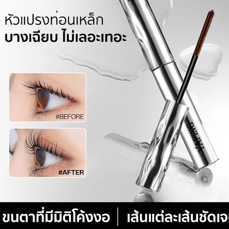 การออกแบบใหม่สกรูเกลียวท่อเหล็กขนตาไพรเมอร์หนาและยาวดัดผมกันน้ำขนตาไพรเมอร์มาสคาร่า