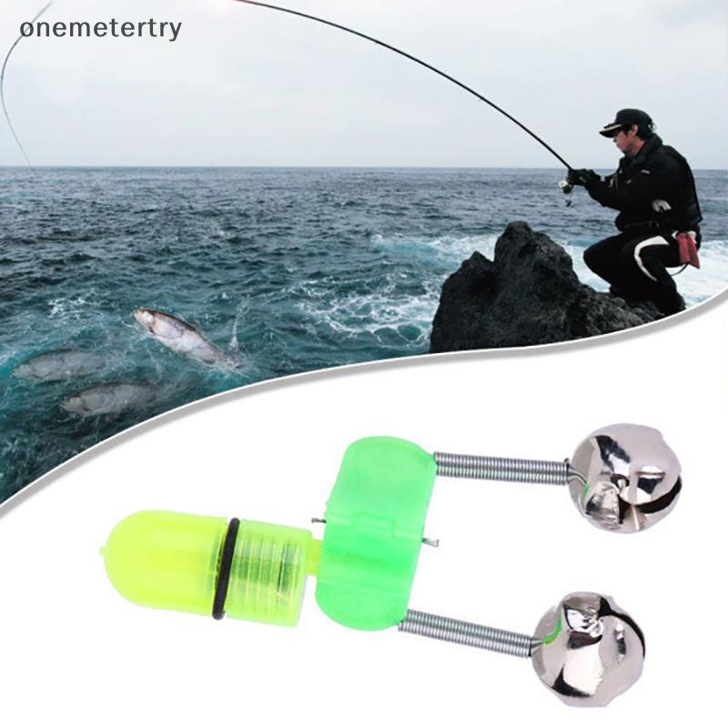 EM 10 ชิ้นชุด Luminous Fish Bells ปลากัด Hook Alarm Double Ring Alarm เหมาะสําหรับตกปลาตกปลาพิเศษตกป