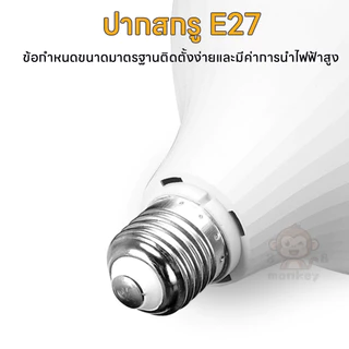 หลอดไฟ LED BULB E27 300W-400W สว่างแรง ไฟสวน ไฟร้านค้า ไฟตุ้ม ทนทาน พลังงานสูง