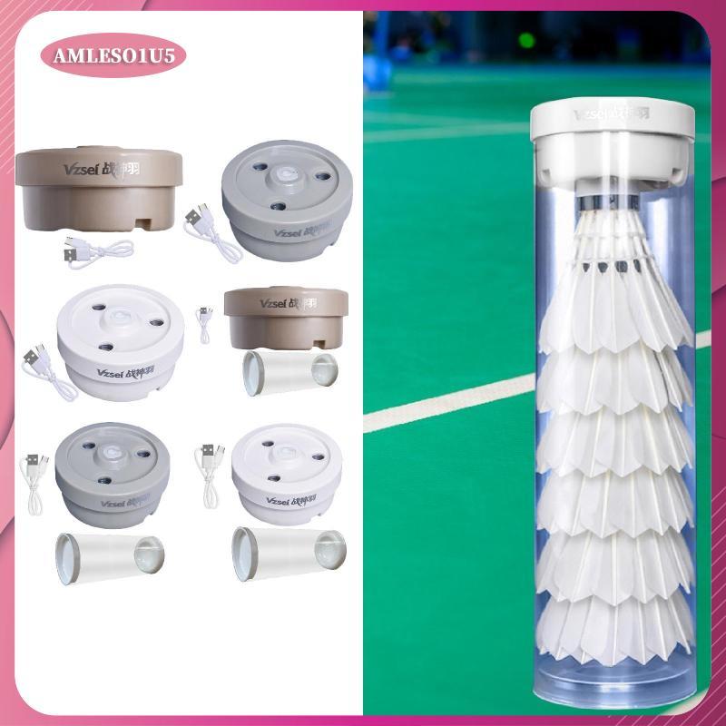 [amleso1u5] ลูกแบดมินตัน Steamer Moisturizing ปฏิบัติมัลติฟังก์ชั่แบบพกพา Feather ลูกขนไก่ Humidifie