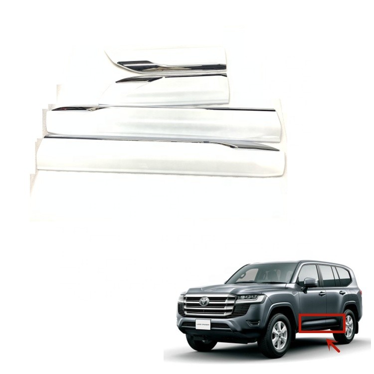คุณภาพสูงสําหรับ Toyota Land Cruiser 2022 Land Cruiser Lc300 รถประตูด้านข้าง Body Molding