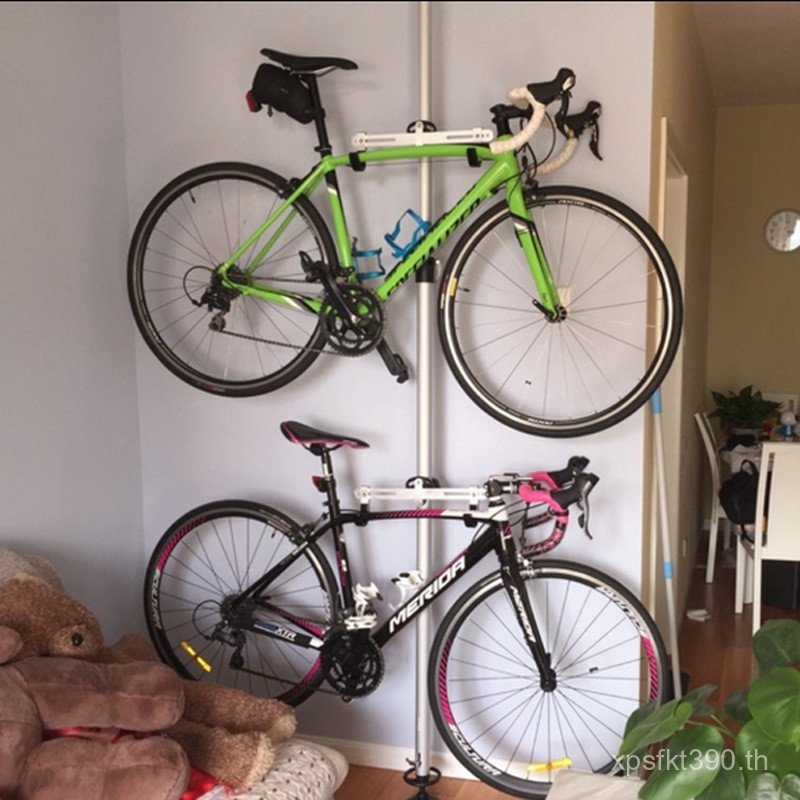 คอลัมน์เด็กจักรยานถนนยืนแสดงแขวนภูเขาตะขอจักรยานสมดุลหลังคาสวรรค์และโลกคอลัมน์ผนัง DP1ฉ