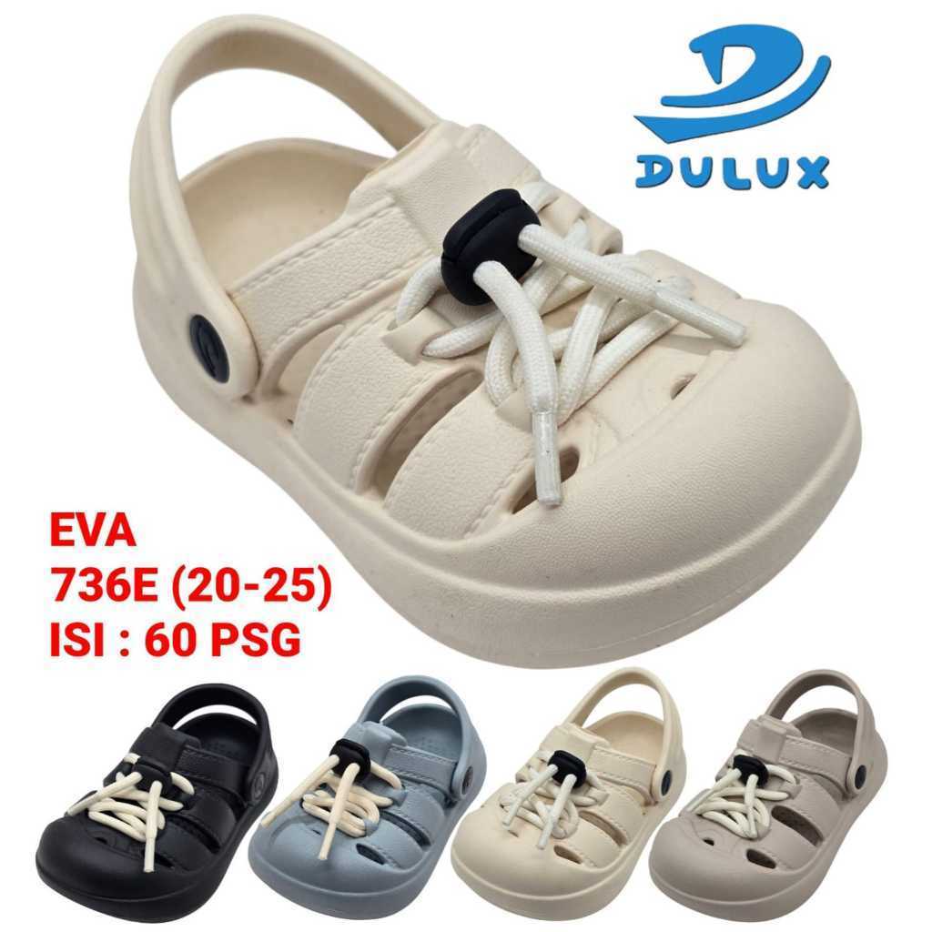 Dulux 736E EVA รองเท้าแตะเด็ก – รองเท้าแตะเด็ก Dulux พรีเมี่ยมพร้อมลูกไม้