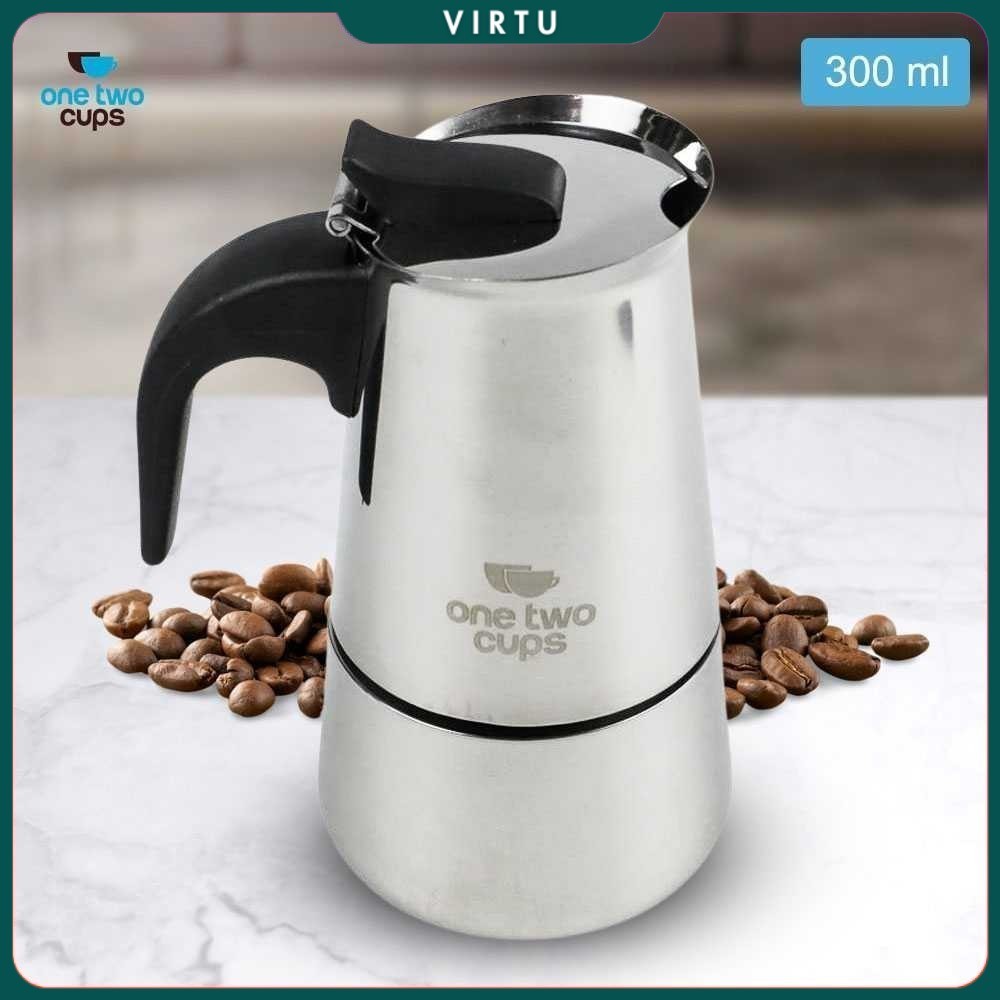 เครื่องชงกาแฟเอสเปรสโซ Moka Pot หนึ่งสองถ้วย - Z21
