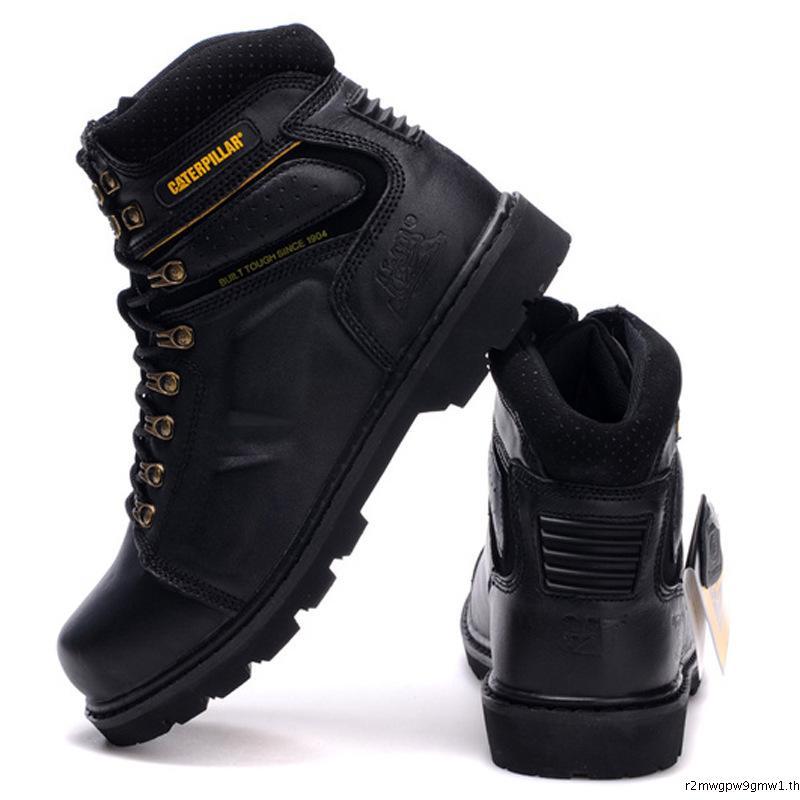 รองเท้าเซฟตี้ สำหรับผู้ชาย CAT Steel Toe รองเท้าเซฟตี้หัวเหล็ก