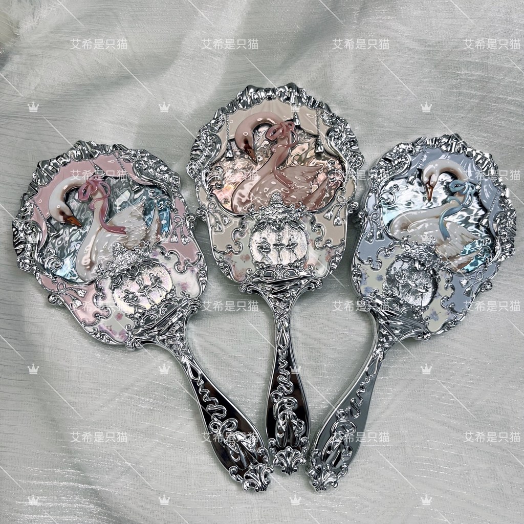 flower knows กระจก flower knows Flower Knows Swan Ballet Hand Mirror/Moonlight Mermaid Hand Mirror/ก