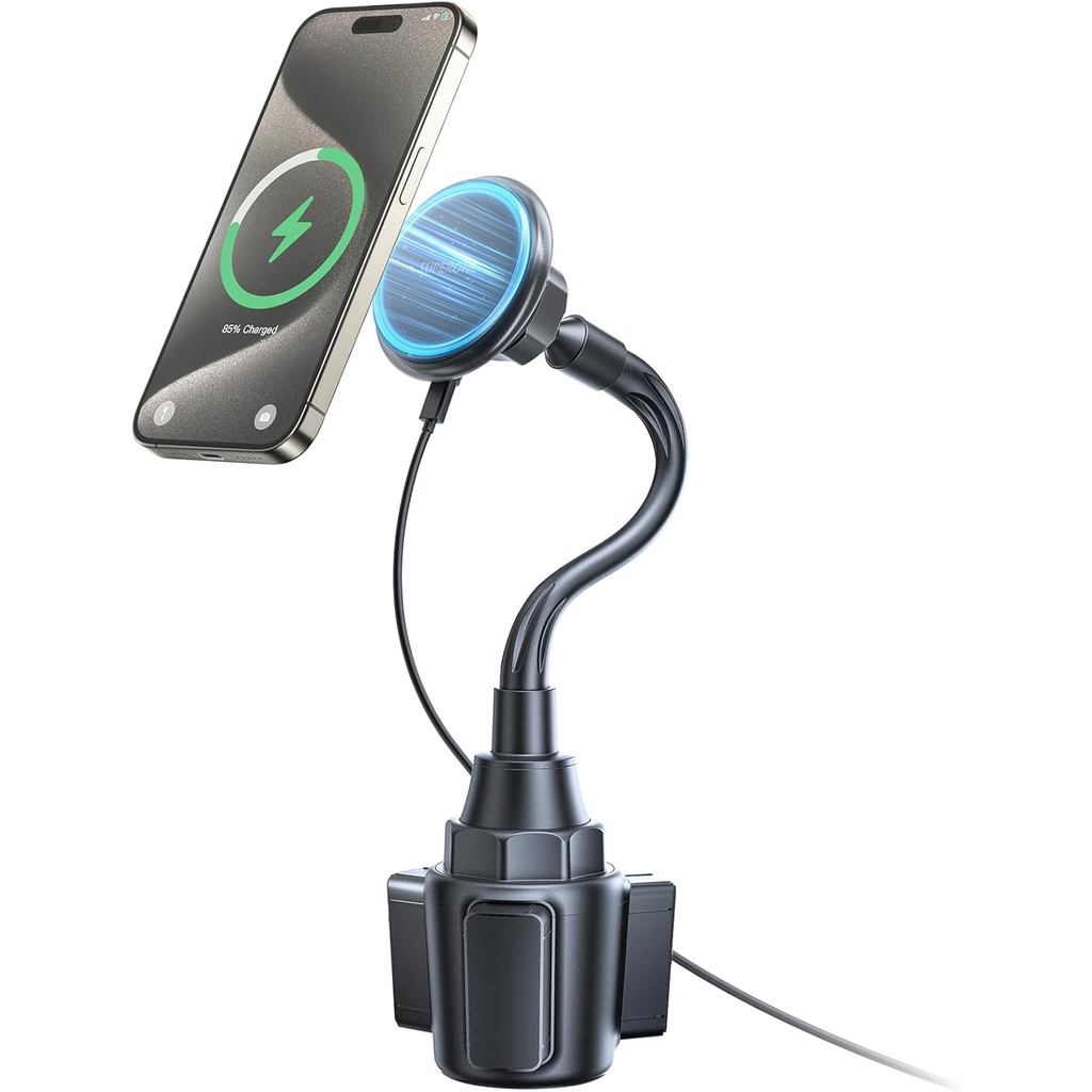 SUPERONE 2025 อัพเกรดสําหรับ MagSafe Holder Charger, MagSafe Car Mount Charger 15W Fast Charging พร้