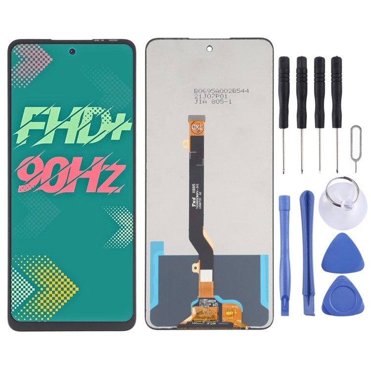 OEM หน้าจอ LCD สําหรับ Tecno Spark 8 Pro KG8 พร้อม Digitizer Full Assembly