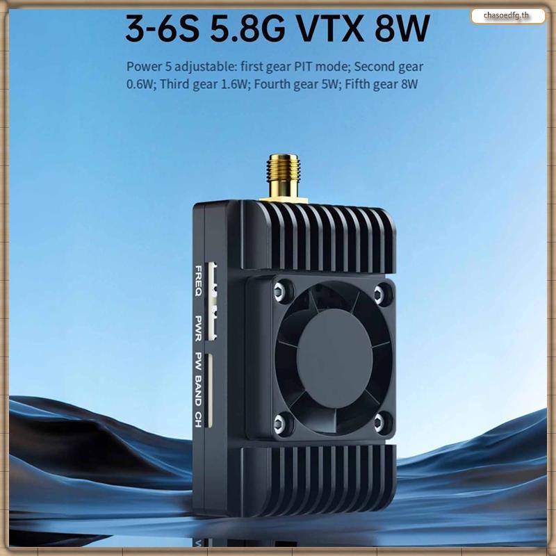 [BP] 3-6S 5.8GVTX8W 48CH VTX เครื่องส่งสัญญาณวิดีโอสําหรับ RC FPV Drones เครื่องส่งสัญญาณวิดีโอเสียง