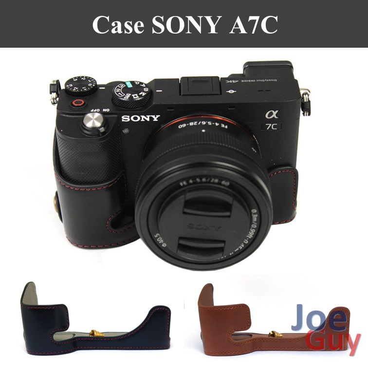 Case สำหรับ SONY A7C / Sony A7C Case เคส A7C Half Case  เคส Sony A7C Half Case