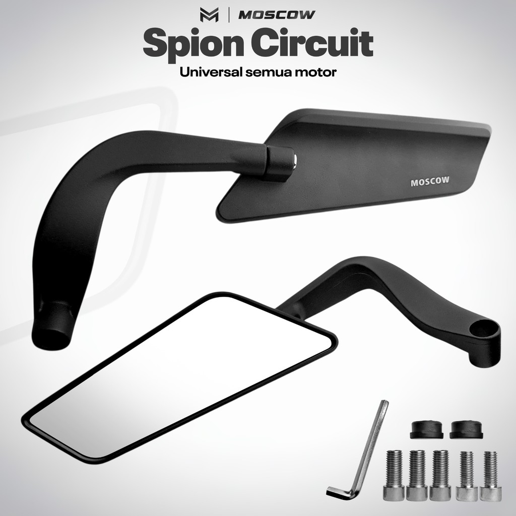 กระจกมองหลังรถจักรยานยนต์ Circuit Moscow Universal Nmax Aerox Lexi Zx10 R25 R15 Adv Pcx Universal รถ
