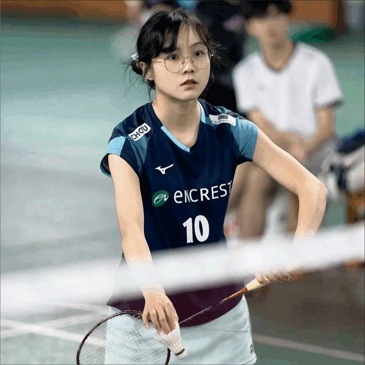 New Badminton Clothing JP Zhitian Qianyang Tiankou True Color Sports Training Flying Sleeve Quick-Drying Badminton Clothing Large UD48