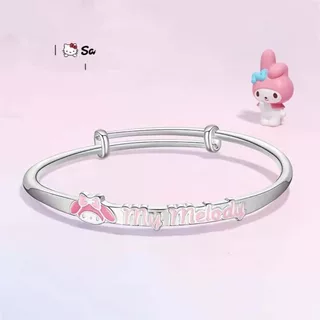 การ์ตูนนักเรียนคู่สร้อยข้อมืออบเชยสุนัข Melody Culomi Kitty Cat Star Dew สร้อยข้อมือผู้หญิง