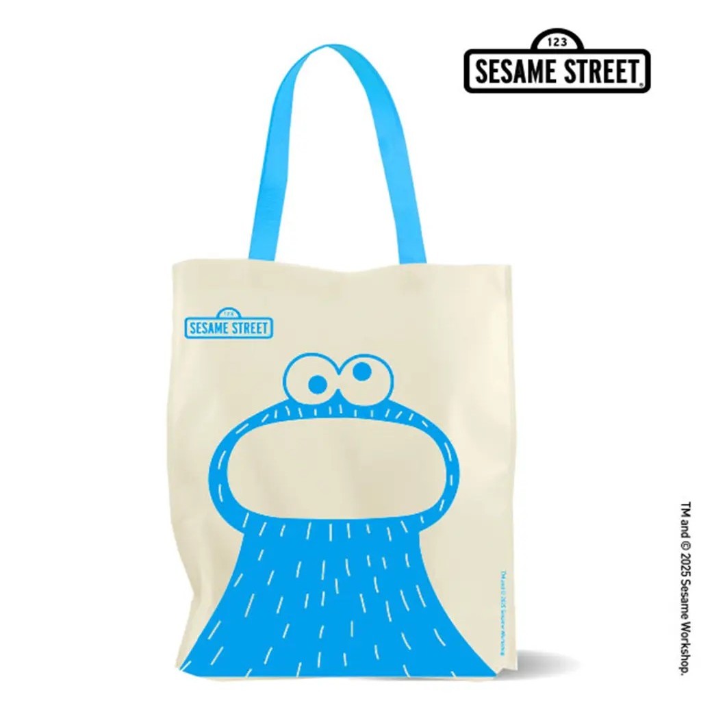 Se-ed (ซีเอ็ด) : SST7-กระเป๋าสปันบอนด์ : SESAME STREET-7C Spunbond Bag (SST7C-SPB-35.5-CR-CK) W35.5xH40xB10 cm.