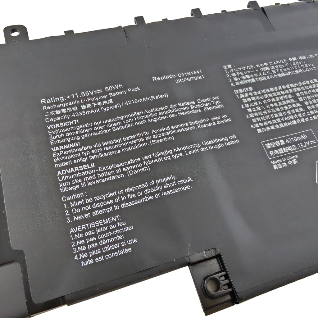 For ASUS U3600F U4600F UX434F UX463FA Q407I C31N1841 battery