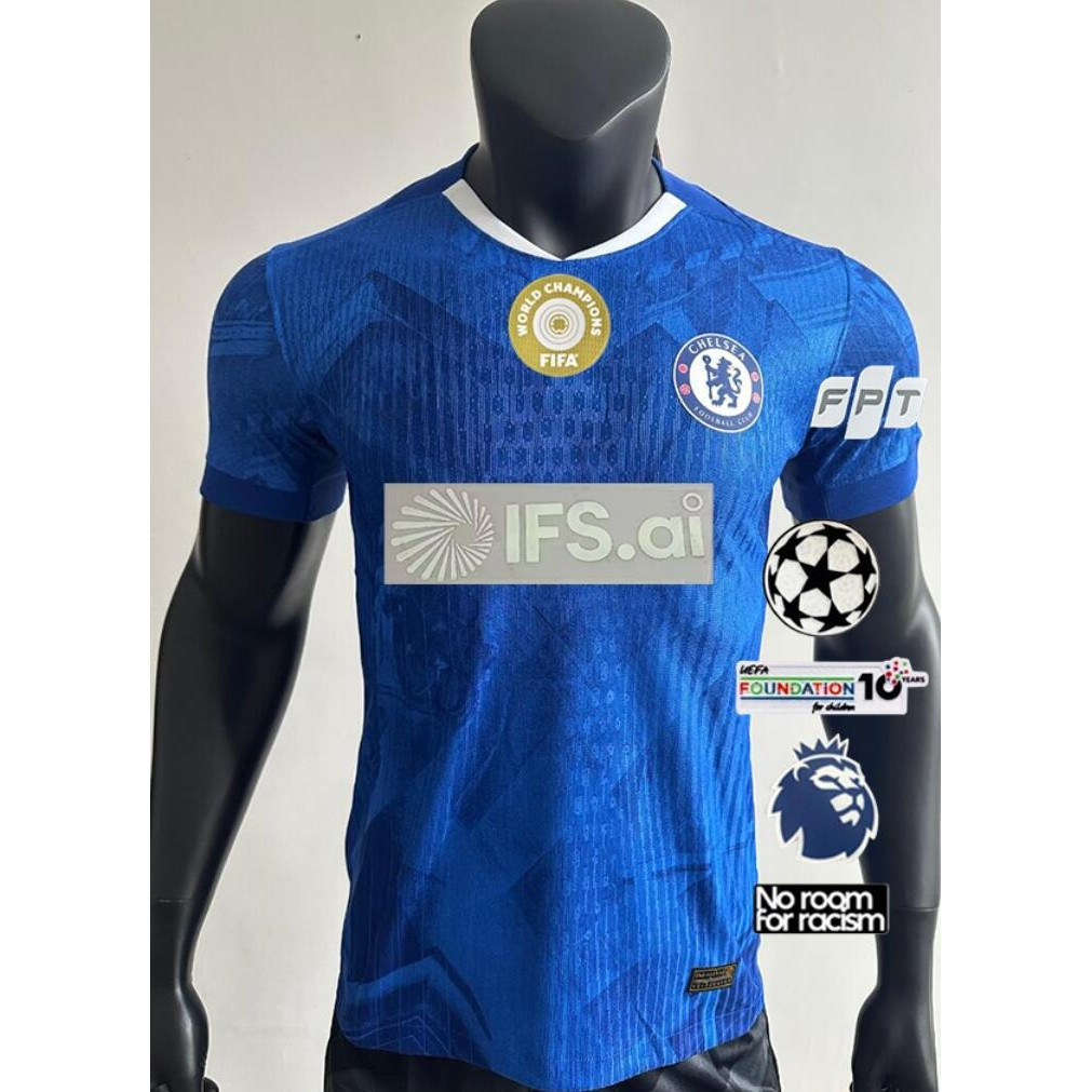 25/26 Chelsea Home Stadium Player เสื้อฟุตบอลที่กําหนดเอง S-2XL