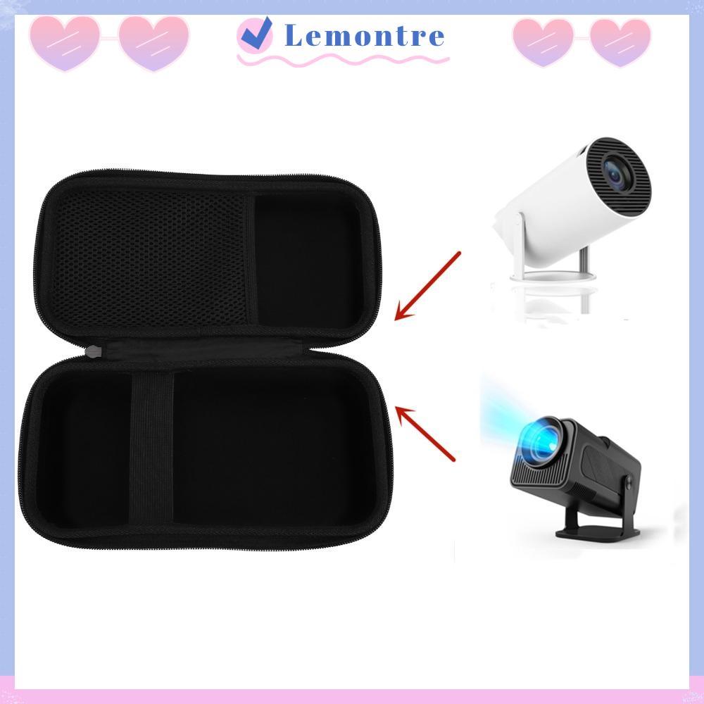 LEMONTRE โปรเจคเตอร์ Hard , Hard EVA กันน้ําโปรเจคเตอร์พกพา Bdg,พื้นที่ขนาดใหญ่กันกระแทกกล่องเก็บมัล