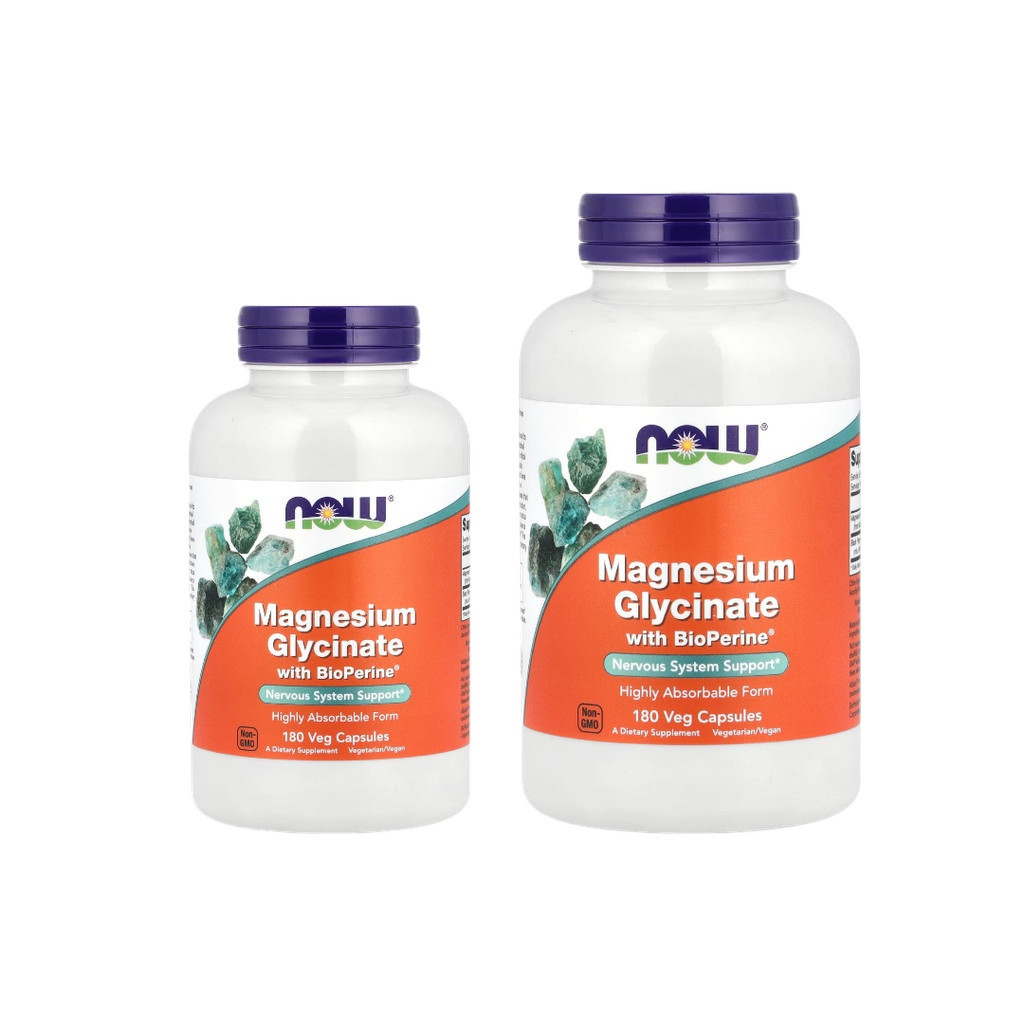 NOW Foods, Magnesium Glycinate With BioPerine®