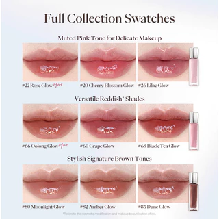 【second one get 50% off】JOOCYEE Glazed Lip Gloss - สวมใส่สบาย 8 Hour - Transferproof - ติดทนนาน