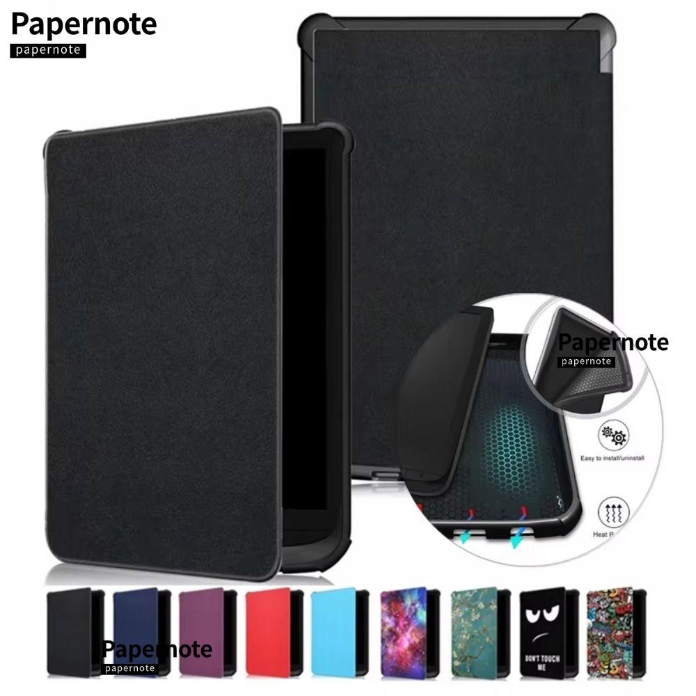 PAPERNOTE เกราะป้องกัน, TPU E-Reader ทนต่อการสึกหรอ, สีกันกระแทก Slim Smart Funda สําหรับ Pocketbook