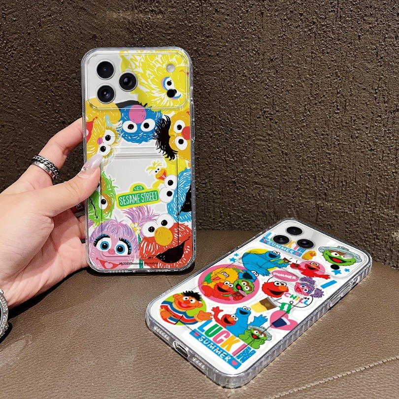 Soft TPU ช่องใส่การ์ดกระเป๋าสตางค์ Cardbag โปร่งใสเคสโทรศัพท์สําหรับ iPhone 11 12 13 14 15 16 17 Pro Max Plus Air Clear กันชนกลับกรณีฝาครอบ