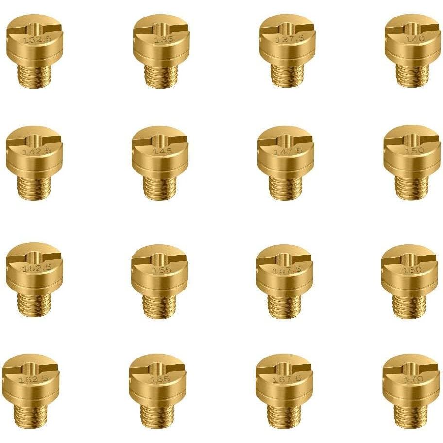 Strongthium หลัก Jet Kit สําหรับ Mikuni HS HSR RS TM VM22 VM24 VM26 คาร์บูเรเตอร์ขนาดใหญ่รอบ N100.60