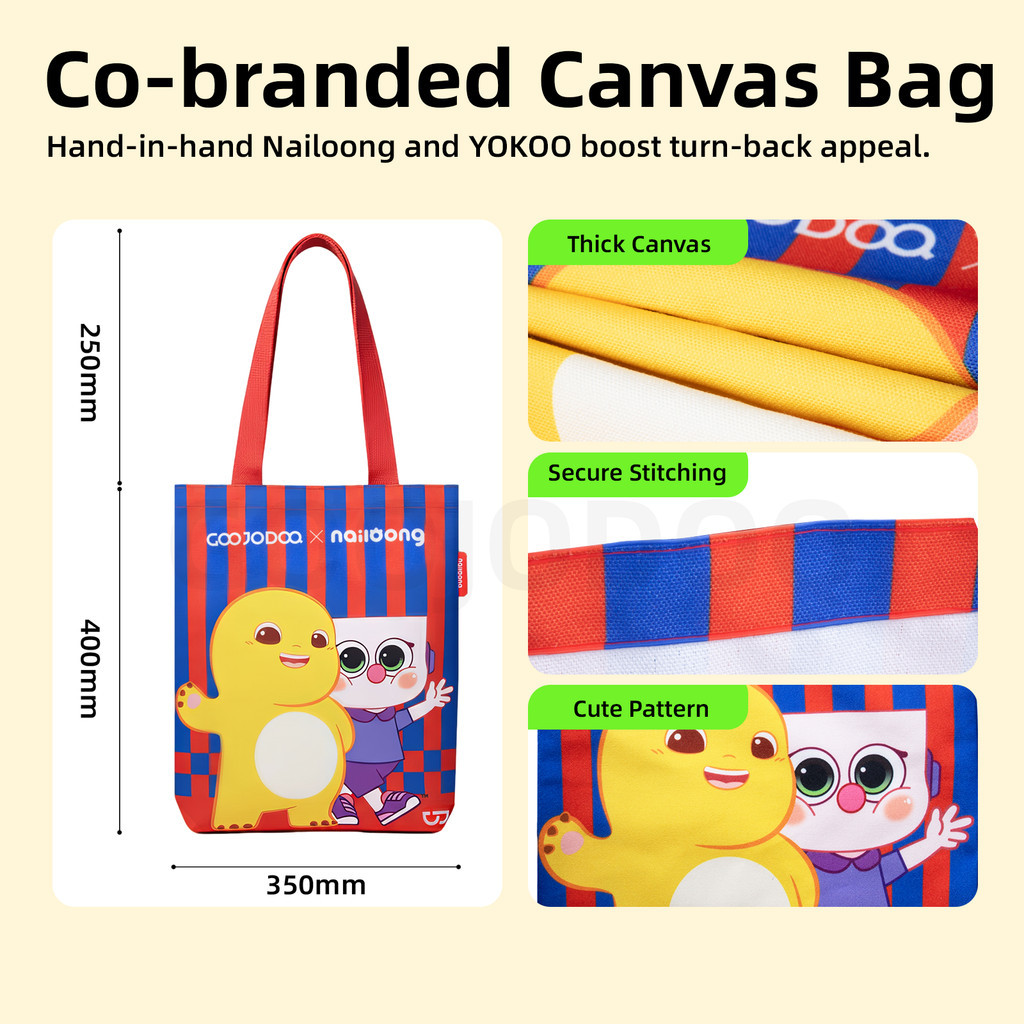 GOOJODOQ (Only Bags) Limited Release Edition Customized Canvas Bag รูปที่ 2