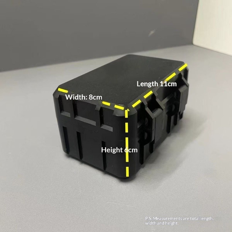 กล่องเก็บของ DJIAction3/4/5pro กล่องป้องกัน GoPro กล้องกีฬา Universal กระเป๋าเก็บของ Anti-Collision แบบพกพา - รูปที่ 5