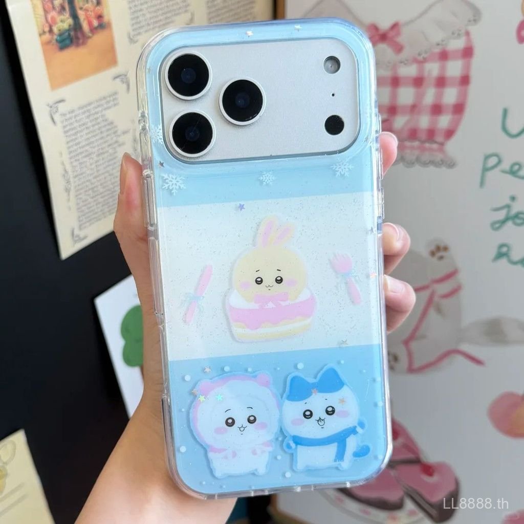 เคสโทรศัพท์เหมาะสําหรับiPhone 7 8 X XS XR XSMAX 11 12 13 14 15 16 17 Pro max Plus Airเค้กJikawa Shoc