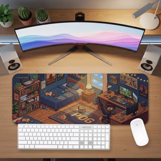 ล้างสต๊อก🔥แผ่นรองเมาส์ 80x30 cm | Desk Mat แผ่นรองเม้าส์ Gaming Mousepad | เย็บขอบ ฐานยางกันลื่น ส่งจากไทย