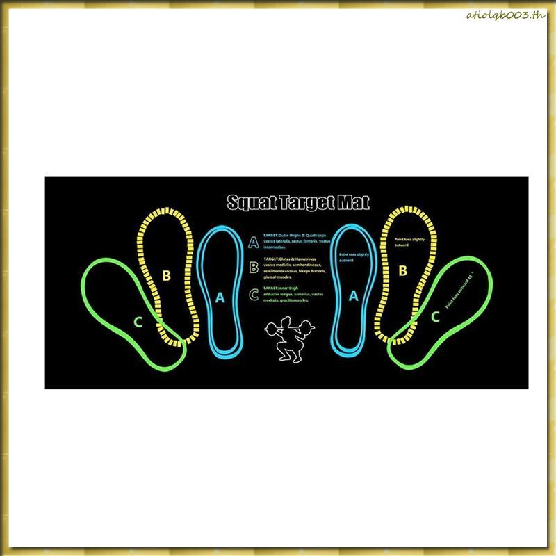 [HDED] Squat Guide Mat Squat Step Positions Knee Mat เสื่อออกกําลังกาย