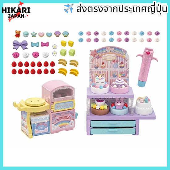 Takara Tomy Plastic Licca-chan Yume deco Patissier Pom Pom Whip Dress-up Toy Toy 3yrs and up