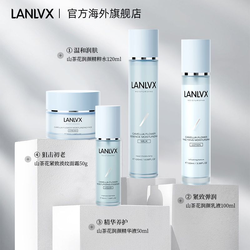 [9889คอลเลกชันคน] สหราชอาณาจักรนําเข้าชุดผลิตภัณฑ์ดูแลผิวกล่องของขวัญต่อต้านริ้วรอยกระชับโลชั่นเครื่