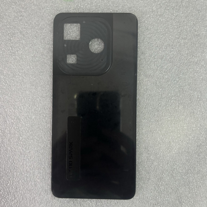 สําหรับ Tecno Spark 20 KJ5 แบตเตอรี่ฝาหลังด้านหลังแผงประตูกรณีอะไหล่ซ่อม