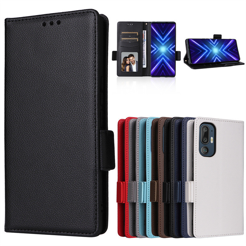 เหมาะสําหรับ HTC U24 Pro 5G เคสโทรศัพท์ HTC U24 Pro 5G โทรศัพท์ซองหนังผู้ถือบัตร Lanyard เงิน