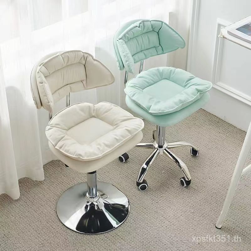 เก้าอี้ลูกรอกลูกค้าทําเล็บมือขนตาเก้าอี้โต๊ะบาร์เก้าอี้ แมนซิริสต์ แต่งหน้าเก้าอี้เก้าอี้หมุนเก้าอี้