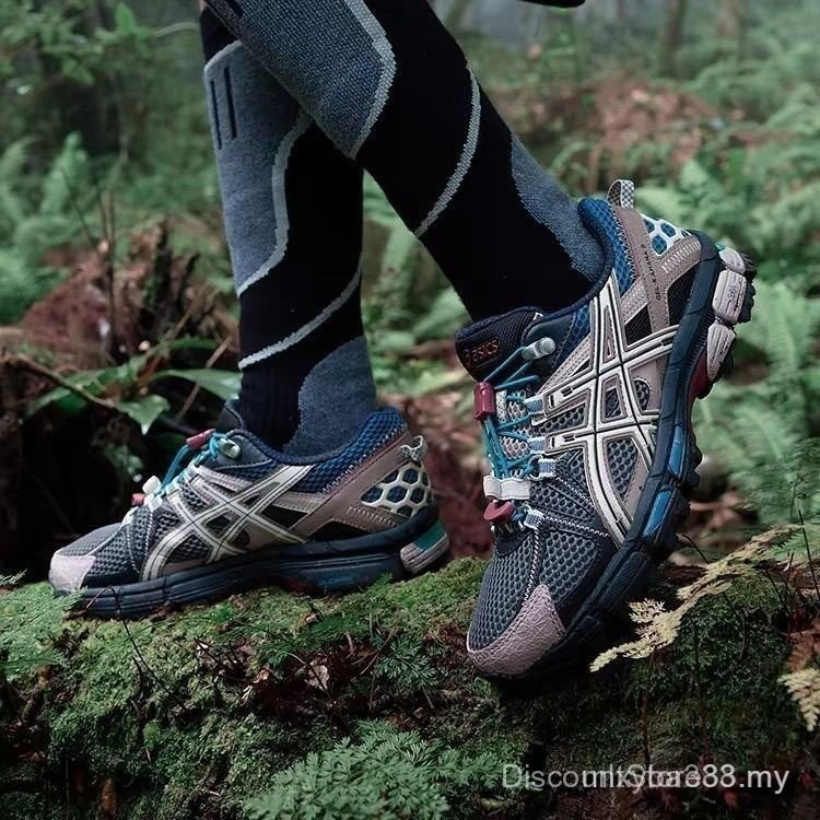 Gel-Kahana 8 รองเท้าวิ่งที่ทนต่อการสึกหรอข้ามประเทศสําหรับผู้ชายและผู้หญิงขนาด 36-45 HF8S