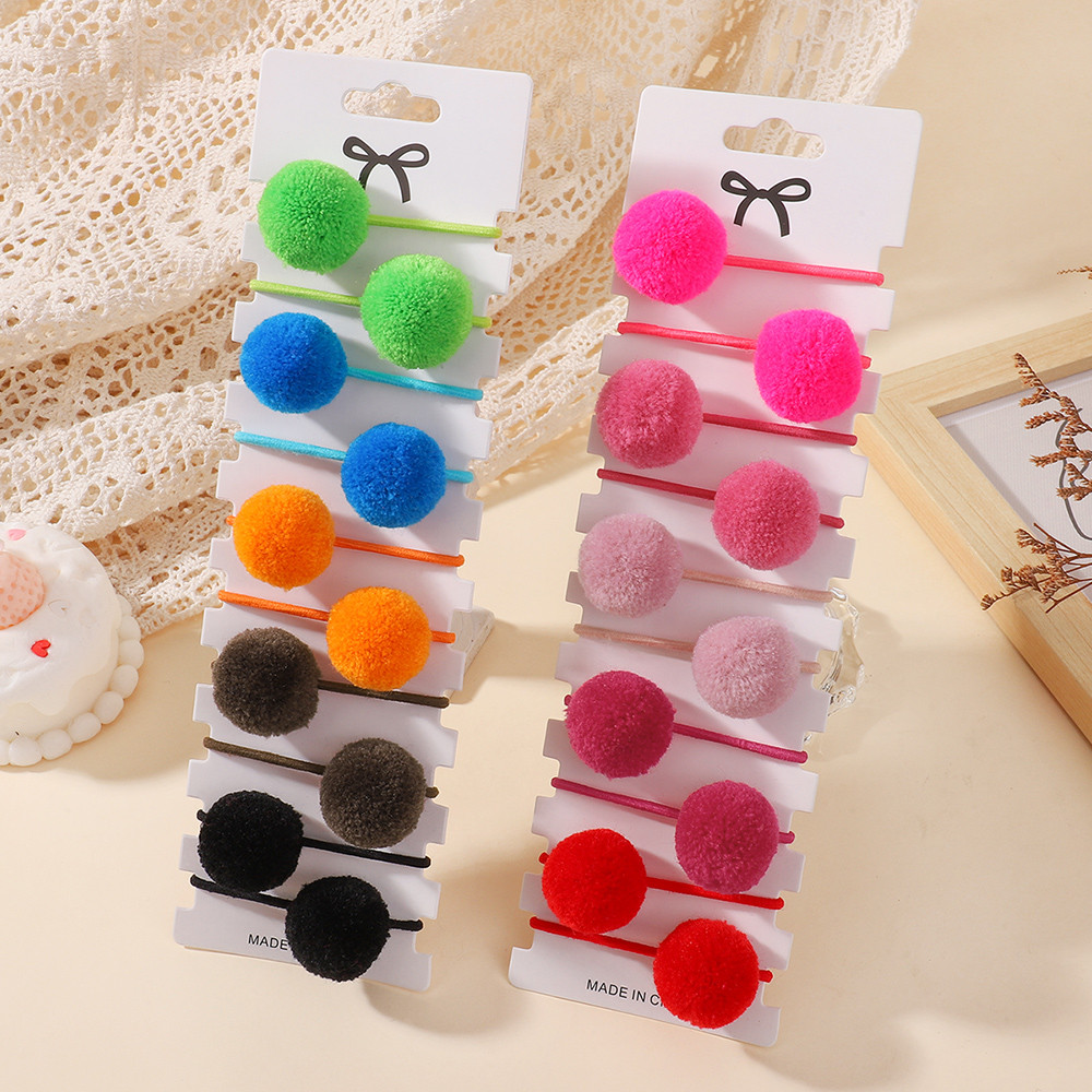 ยางยืดสีเรียบสำหรับเด็ก 10 ชิ้น พร้อมหูฟังและอุปกรณ์เสริม เป็นตัวเลือกสำหรับของขวัญ