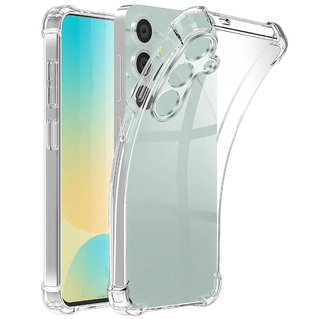 เคสใสสำหรับ Samsung A57 A37 A55 A56 5G A16 A36 A26 A17 A07 A06 A05 A54 A35 A25 A22 A15 A54 S25 S24 S26 Ultra FE