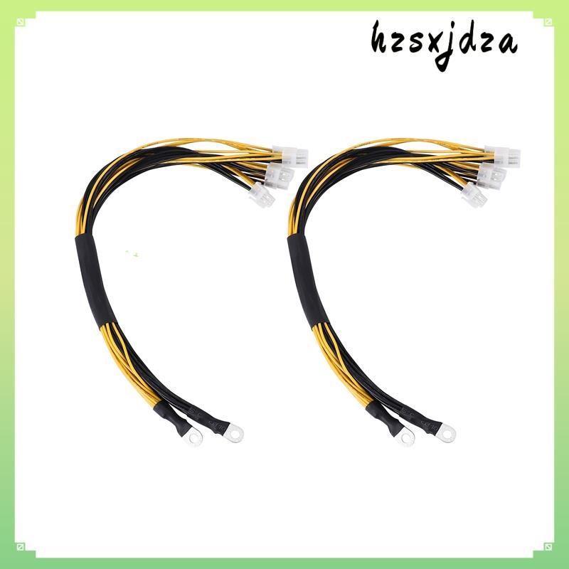 1200W 1600W สายไฟใหม่ 10 Pin PCIE Powers Connector สําหรับ Bitmain APW7 + APW3 PSU L3 D3 hzsxjdza.th