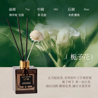 น้ำหอมอโรมาเธอราพี Gardenia ขนาดใหญ่พิเศษ 200 มล. สำหรับใช้ในบ้าน กลิ่นหอมจากพืชธรรมชาติที่ยาวนาน น้ำหอมน้ำมันหอมระเหยแบ