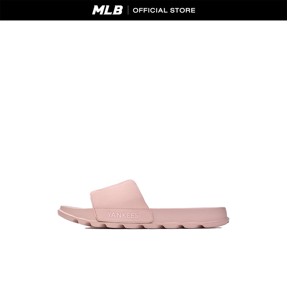 MLB รองเท้าแตะ ยูนิเซ็กส์ Unisex Chunky Skipper Basic Slide รุ่น 3ALPSB053 50PKM สีชมพู