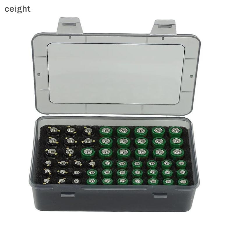 [ceight] ที่เก็บแบตเตอรี่ - ใส่แบตเตอรี่ AA/AAA 54 ก้อน, กล่องลิ้นชัก Home & Garage TH