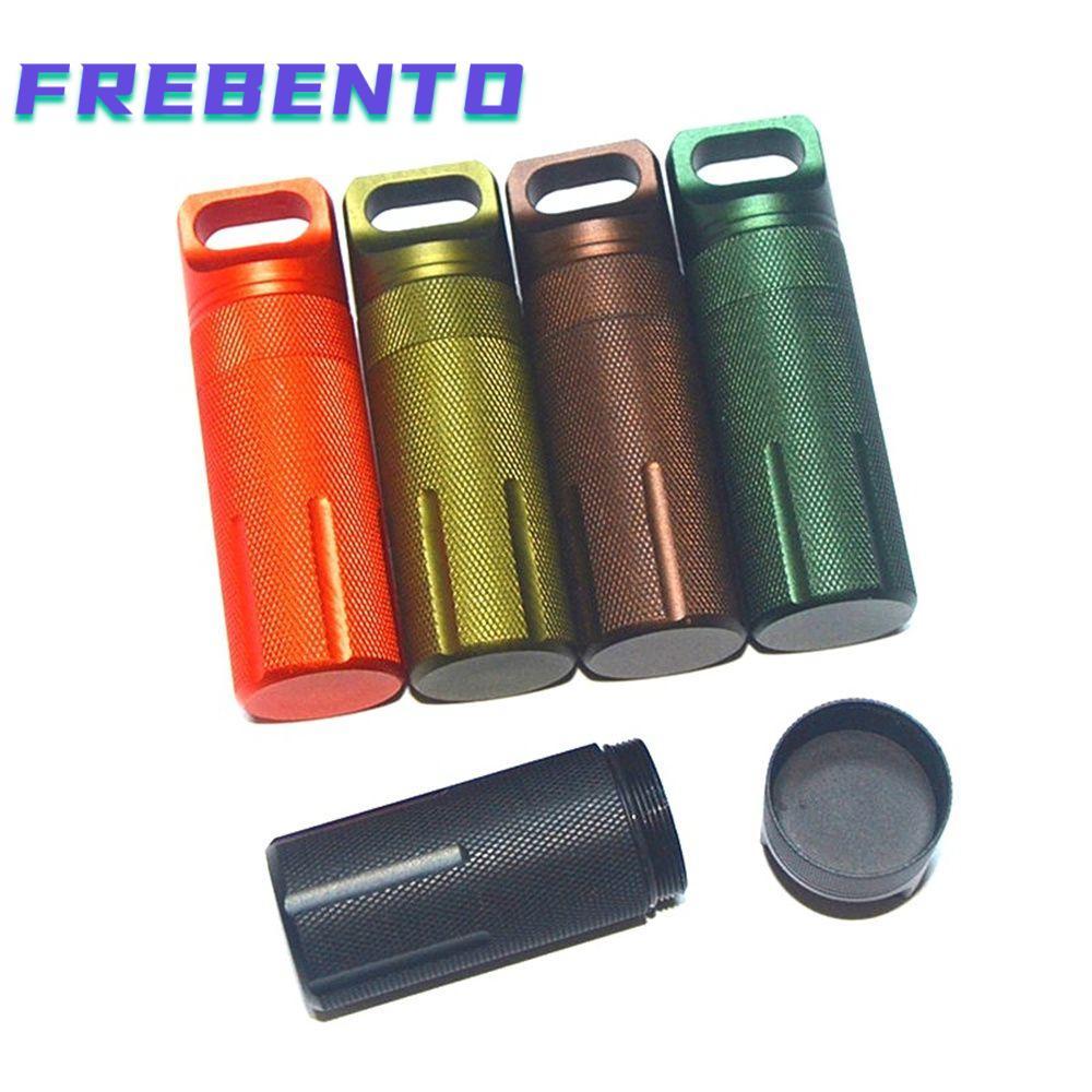 FREBENTO EDC Kit คอนเทนเนอร์ขวดซีลแคปซูลอลูมิเนียม