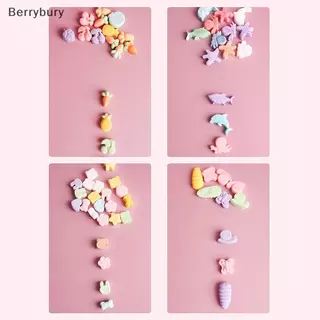 Berrybury ผสมผลไม้สัตว์ซิลิโคนช็อกโกแลตแม่พิมพ์ปลา Fudge Candy Jelly Mould เรขาคณิตหัวใจเค้กตกแต่งเบเกอรี่ถาดน้ําแข็งของขวัญใหม่