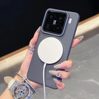 เคสแม่เหล็ก PC บางเฉียบสําหรับ Xiaomi 17 15 15T 14 14T 13 Pro ฝาครอบกันกระแทกป้องกันพิเศษ