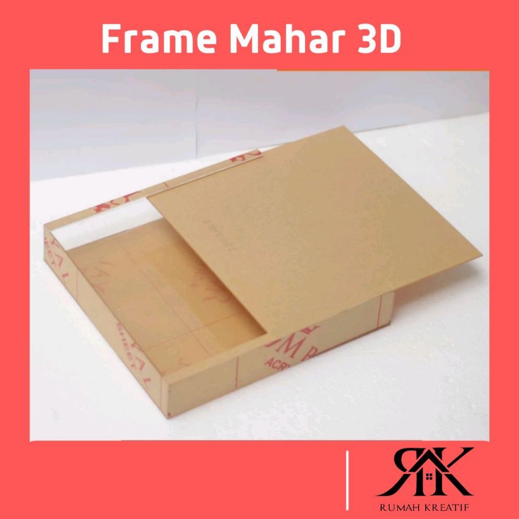 3D ACRYLIC DOWARD FRAME SLADING BOX ACRYLIC WEDDING ENGAGEMENT DECORATIVE BOX ACRYLIC CUSTOM BOX REQ